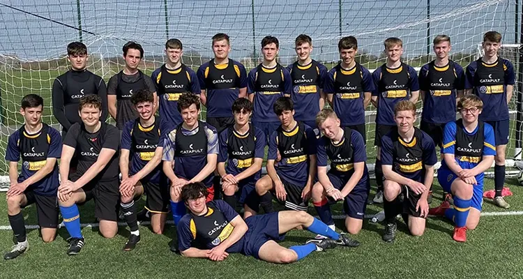 group of sports students